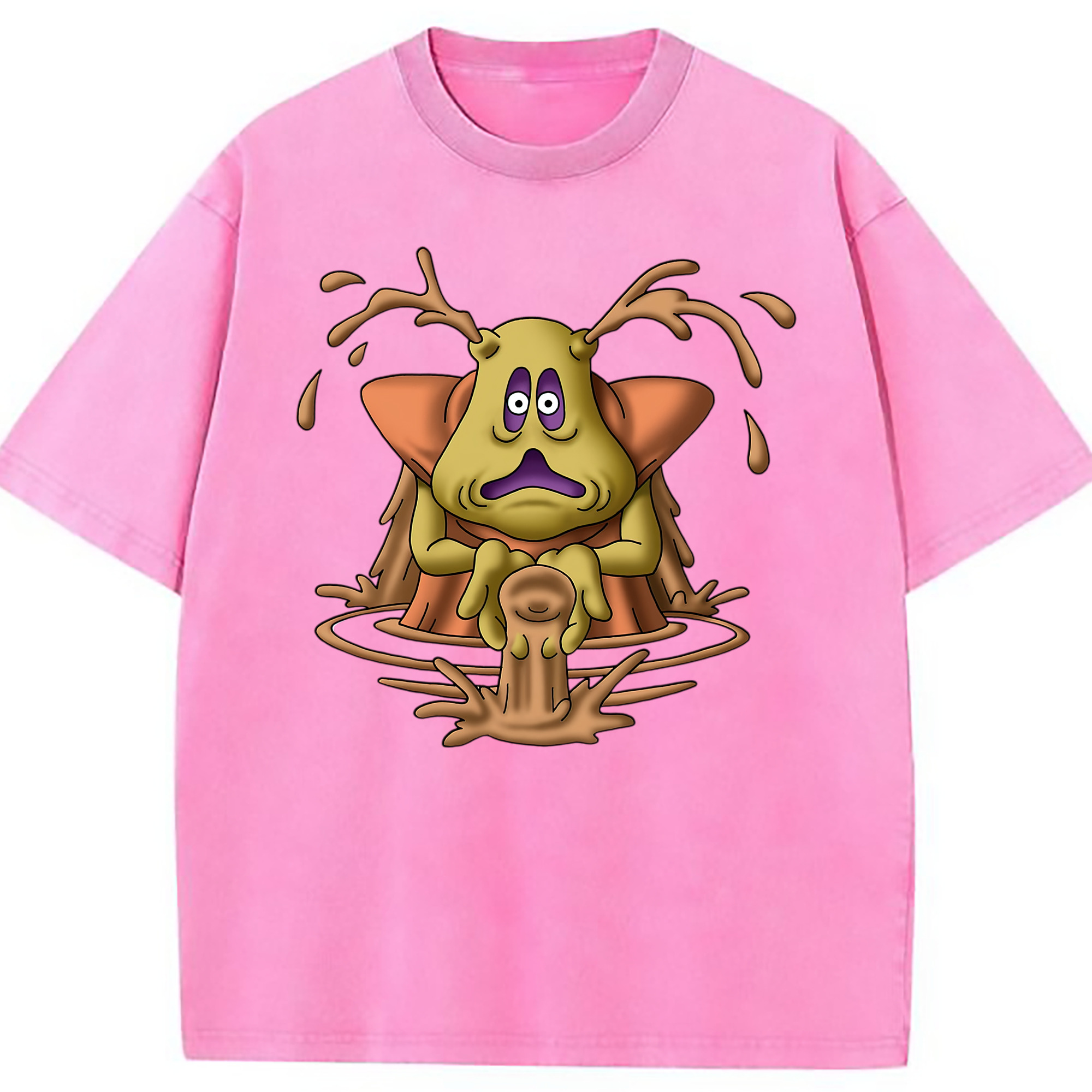 （画像用） ドラゴンクエスト Doragon Kuesuto Dragon Quest 綿100% ヴィンテージ風 半袖Tシャツ（フロントプリント）